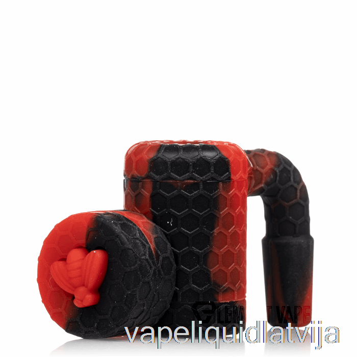Stratus Bišu Silikona Vaska Reclaimer Purpursarkans (melns/sarkans) Vape šķidrums